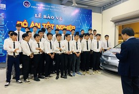  Bộ môn CNKT ô tô tổ chức thành công Lễ bảo vệ đồ án tốt nghiệp đối với sinh viên chính quy K59 ngành CNKT ô tô (2018-2023)